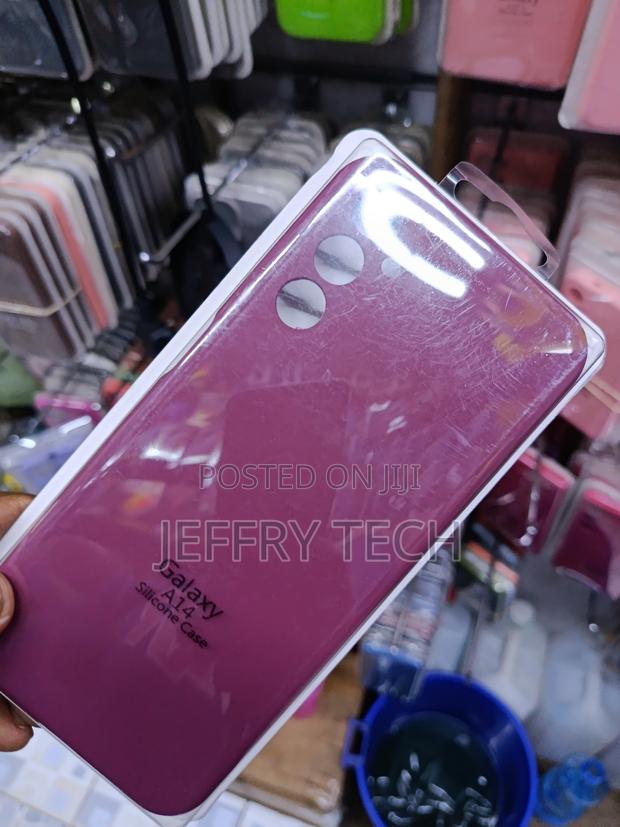 Dizoro Samsung A14 5g Smooth Touch Cushion Liquid Soft Silicone Case - thumbnail 2