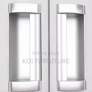 Office Cabinet; Two Doors Steel Grey Vertical Filing Cabinet