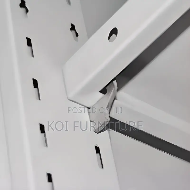 Office Cabinet; Two Doors Steel Grey Vertical Filing Cabinet