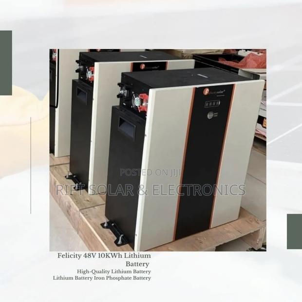 Felicity 48v - 10kwh Lithium Ion Solar Battery Suitable for Off Grid