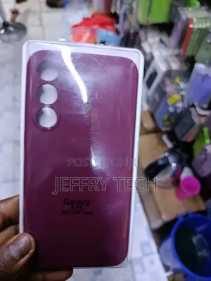 Likec Samsung Galaxy A35 Liquid Silicone Case With Fur Lining