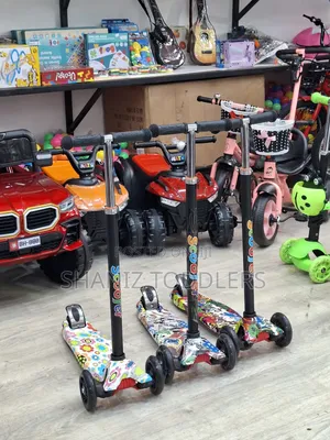Lightweight Kids Scooter With Led Lights