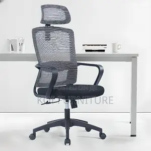 Office Chairs; High Back Ergonomic Office Seat With Headrest