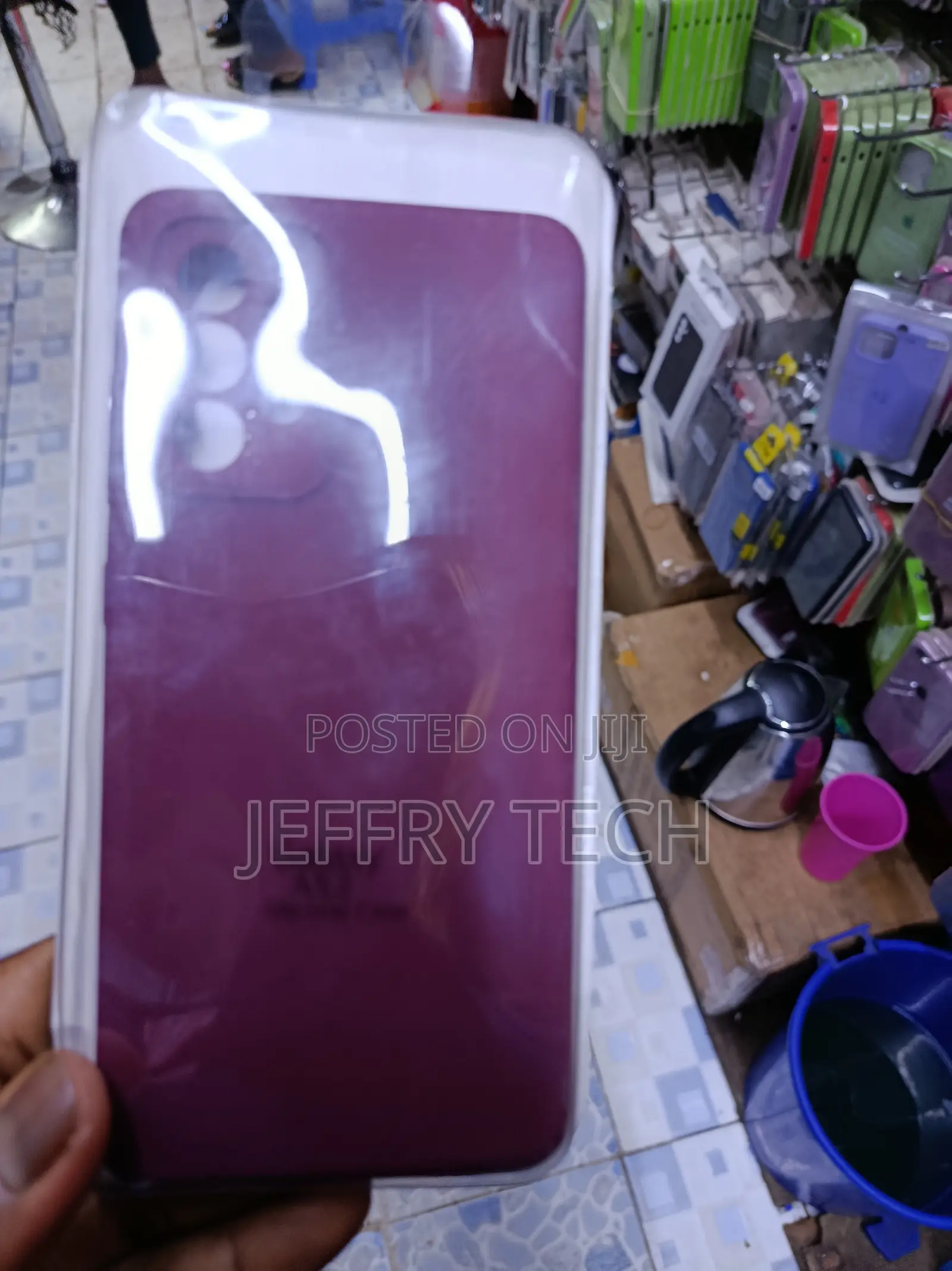 Phams Samsung Galaxy A52 Liquid Silicone Case With Fiber Lining