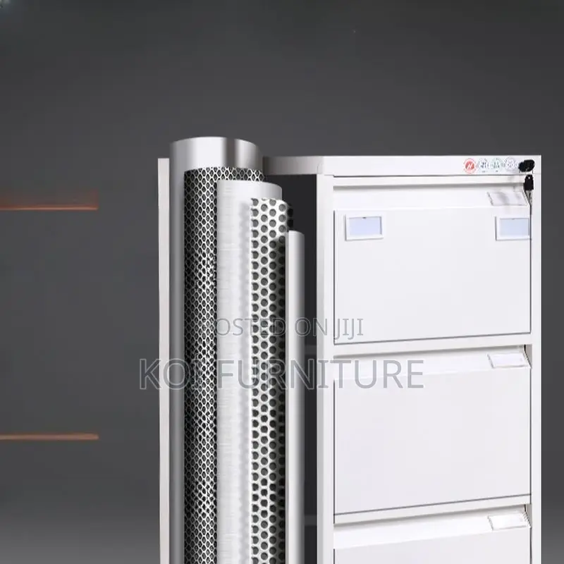 Office Cabinet; Three Drawers Steel Compact Design Cabinet