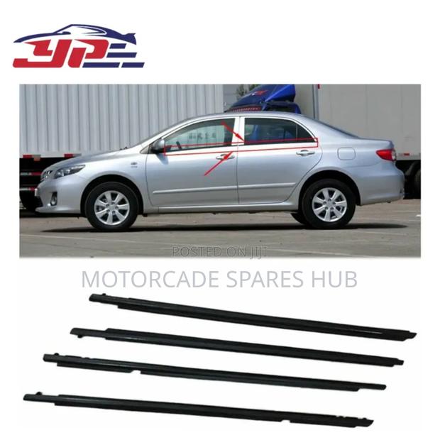 Toyota Premio/Allion 260 Door Rubber Black Weather Strips Mouldings