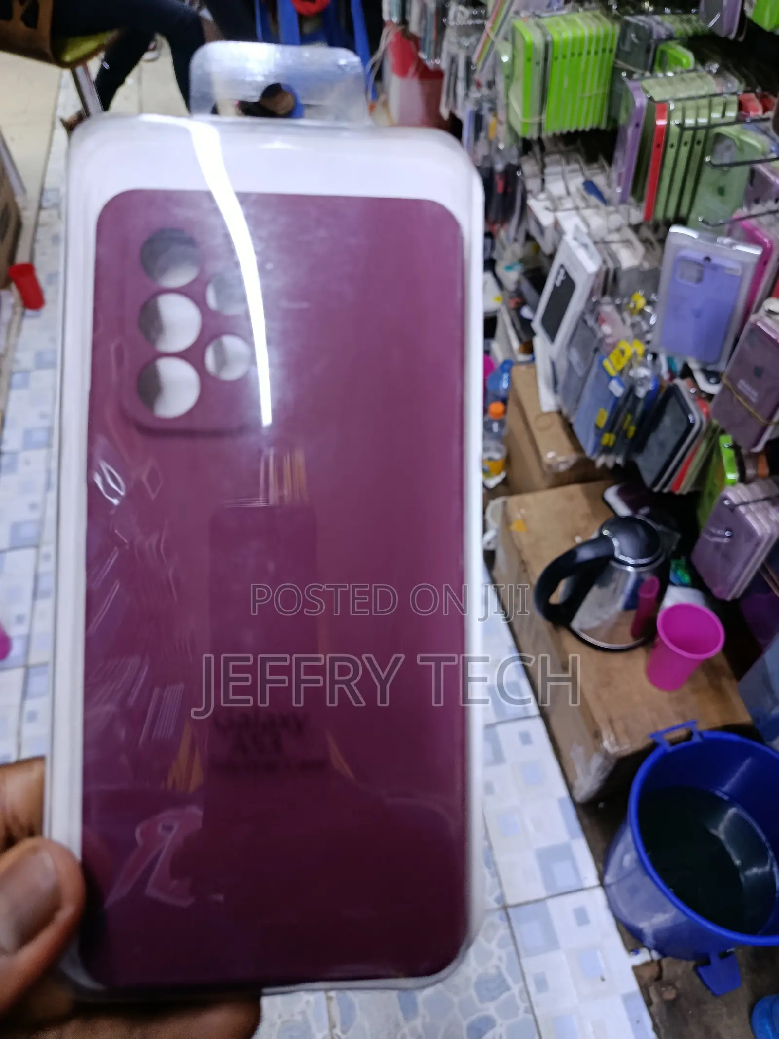 Piper Samsung Galaxy A53 Liquid Silicone Microfiber Lining Case