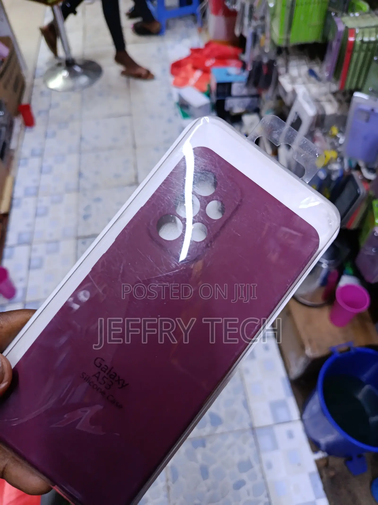 Piper Samsung Galaxy A53 Liquid Silicone Microfiber Lining Case