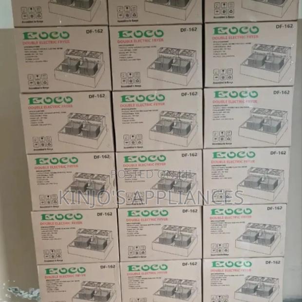 Ecco 6+6litres Double Deep Fryer