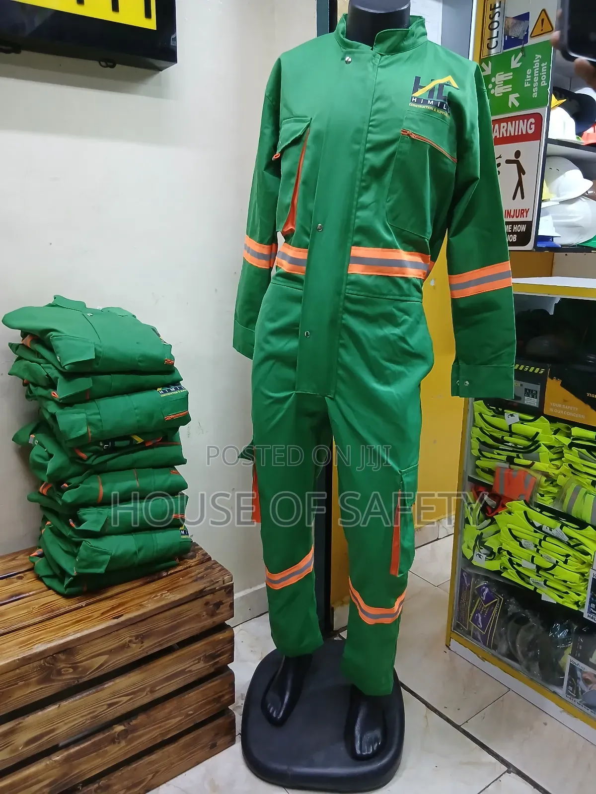 Tough Work Shift Cargo-Style Overall