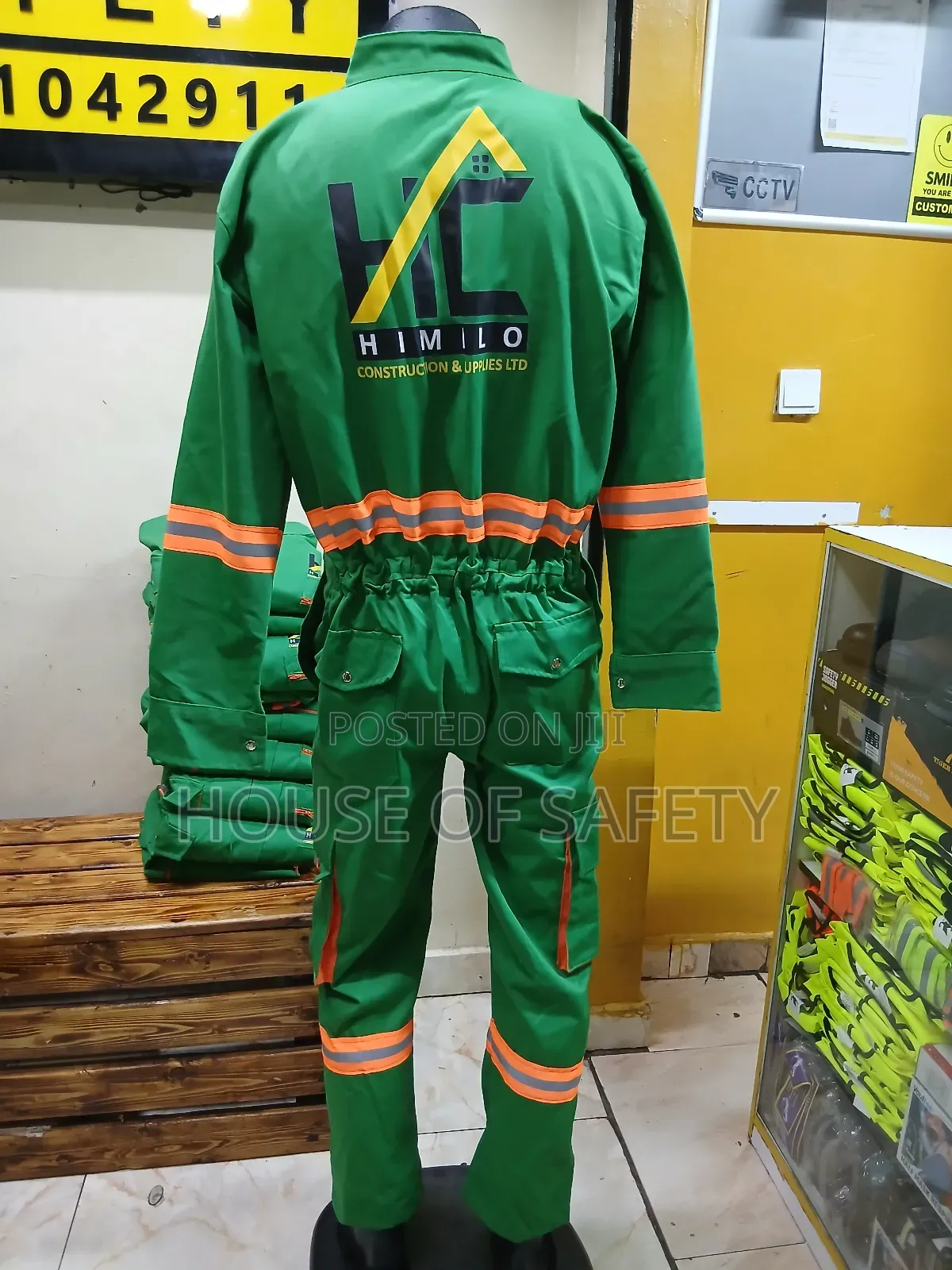 Tough Work Shift Cargo-Style Overall