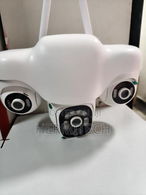 Horizontal Rotation 3600 Triple Lens 4g Solar Powered PTZ - main view