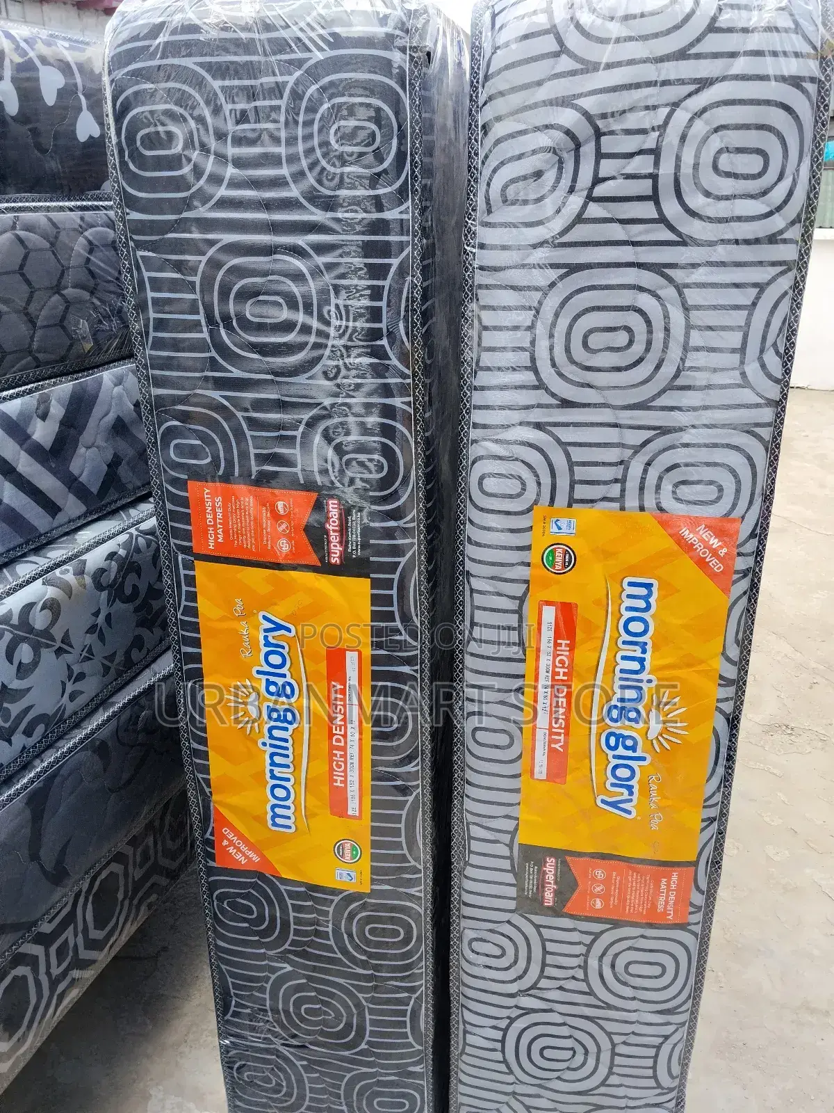 Mattress High Density 12 Inches 5×6, Foam Mattress, Quilted Tops
