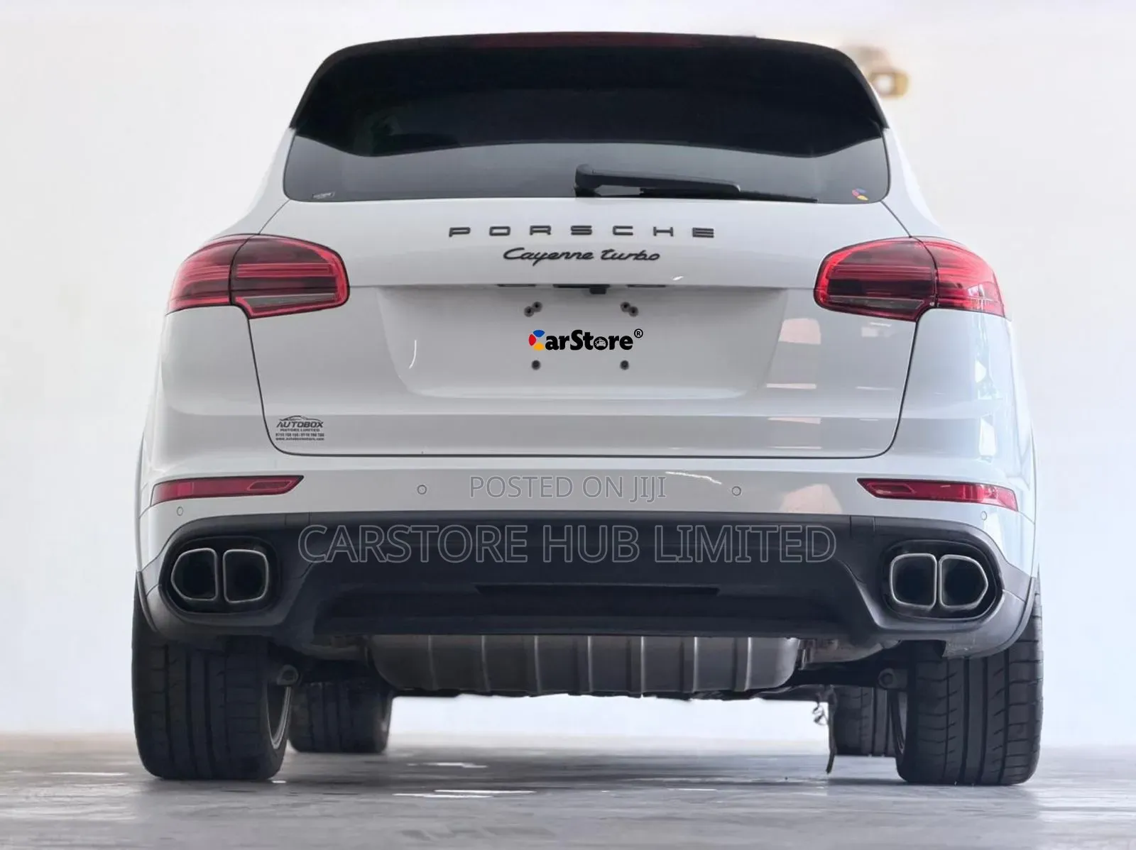 Porsche Cayenne Turbo AWD 2017 White