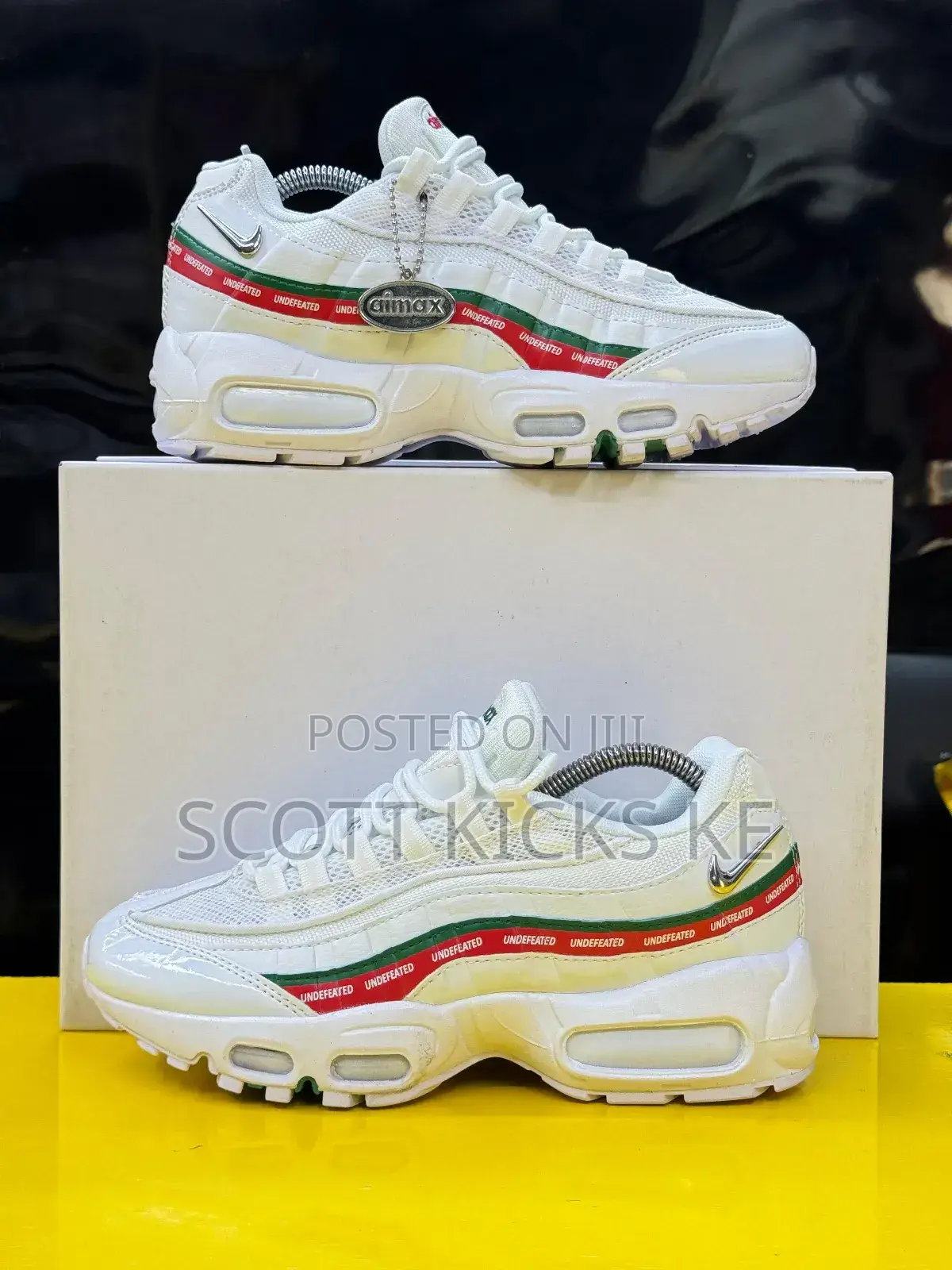 Nike Airmax 95 
“ Sail ”
 Undefeated