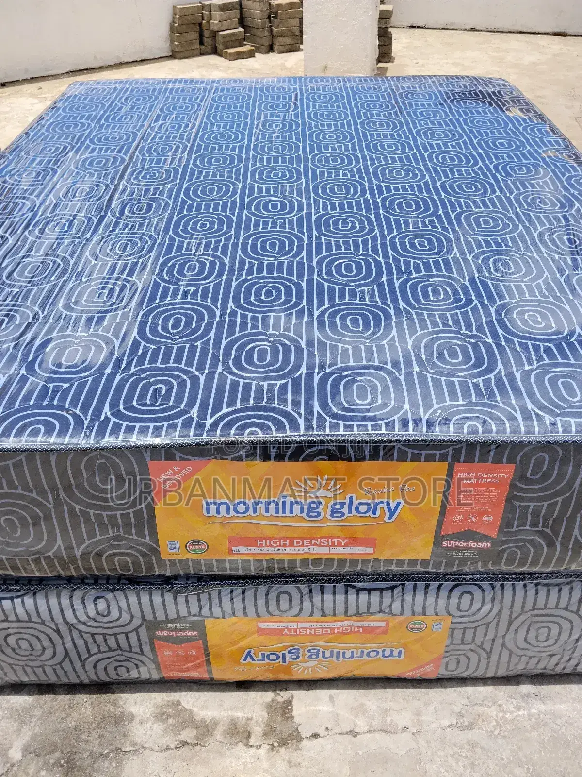High Density Mattress 12 Inches, 5×6 Quilted Tops