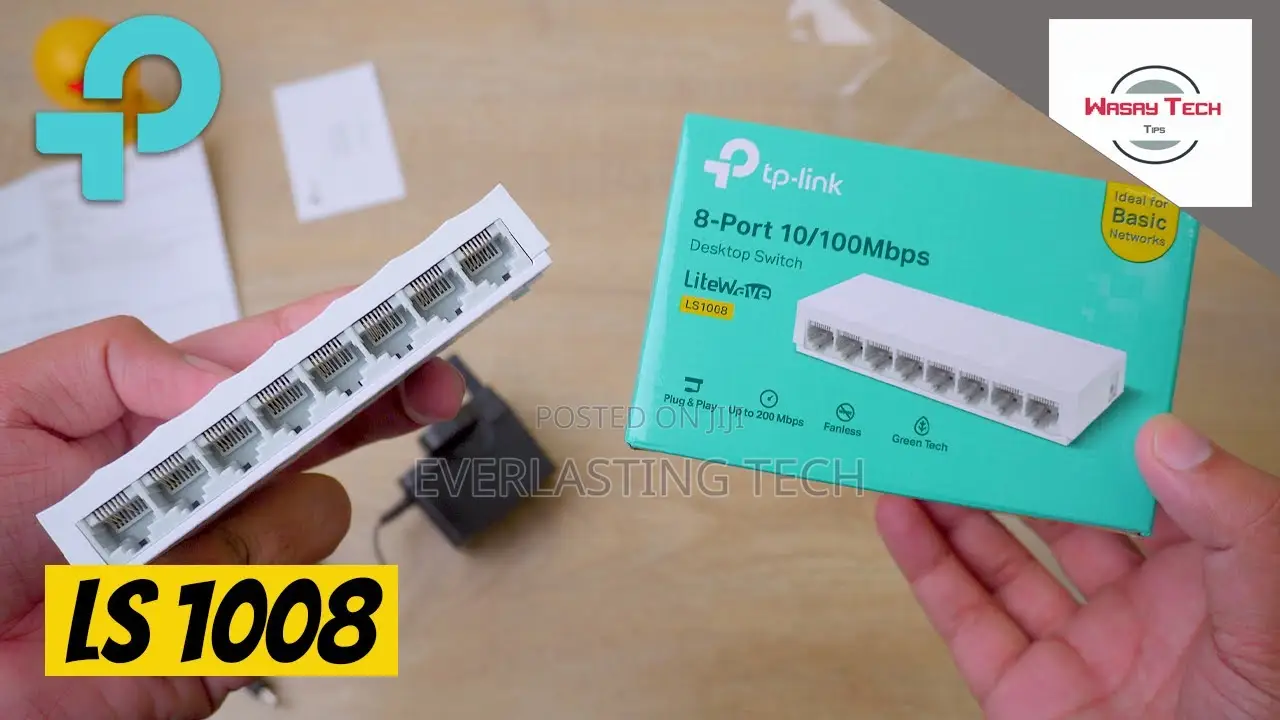 Tp-Link 8-Port 10/100mbps Desktop Network Switch - Tl-Ls1008