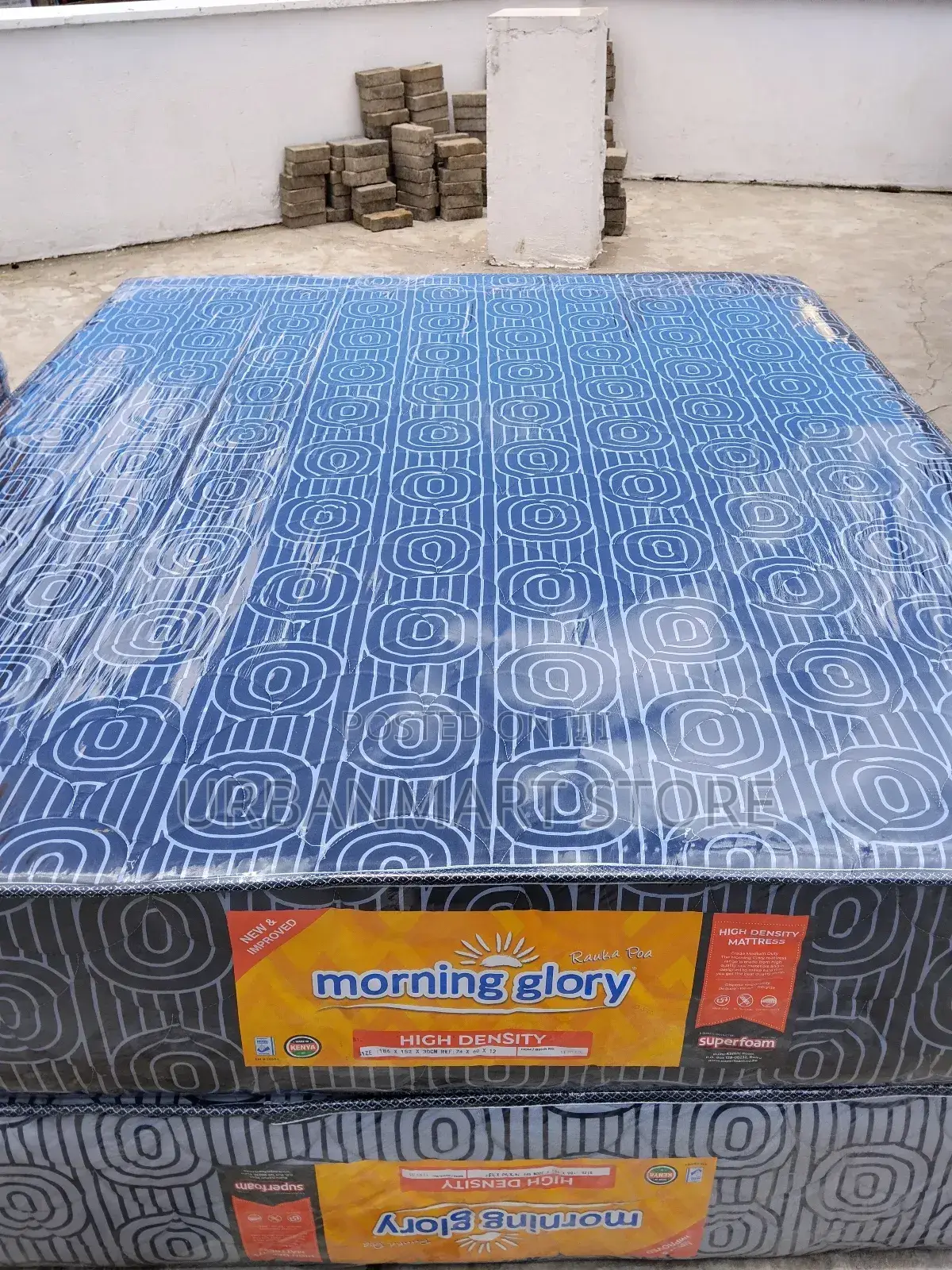 Morning Glory Mattress, 5×6×12, High Density Mattress