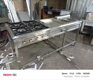 Combined Cooker Stove Four Burner