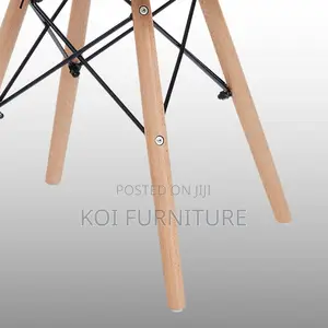 Dining Chairs; Plastic Eames Molded Home Outdoor Dining Chairs