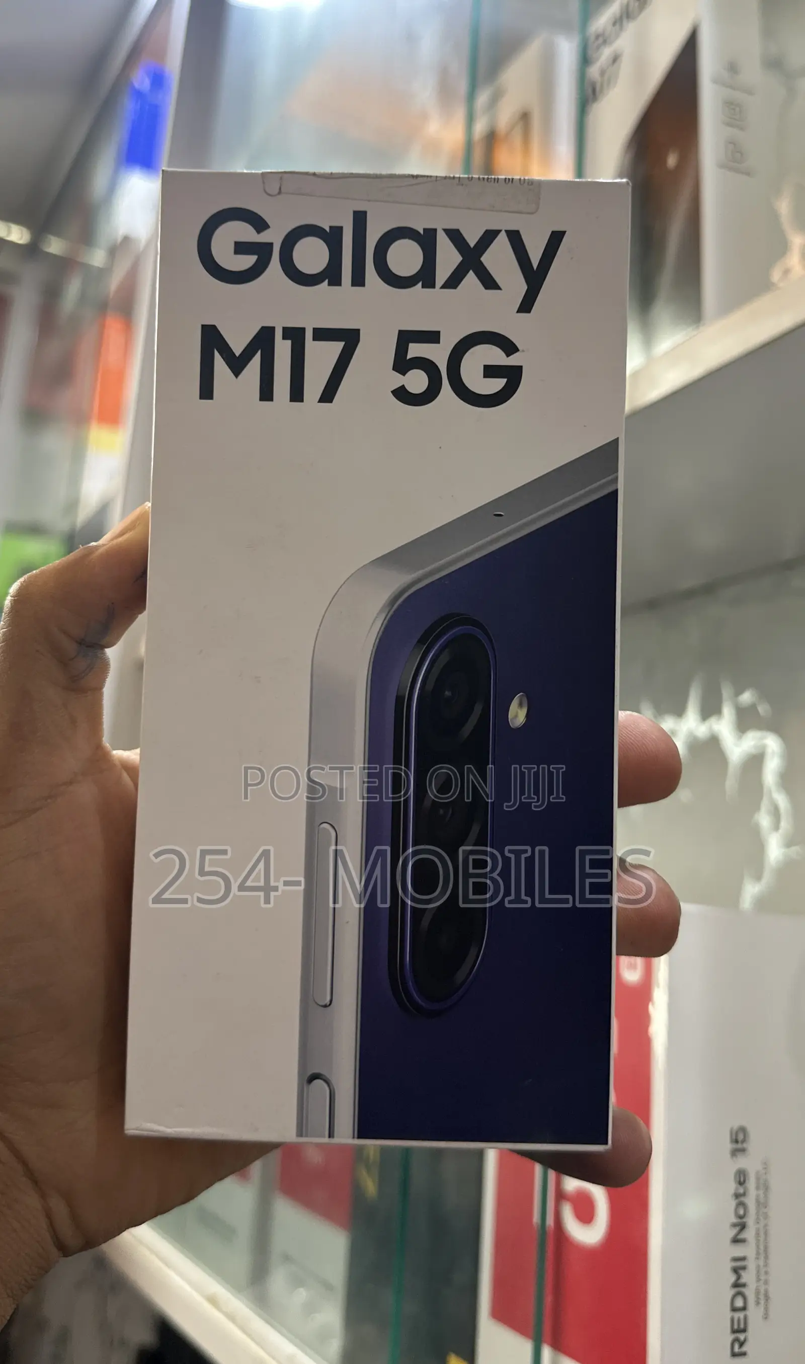 New Samsung Galaxy M17 5G 128 GB Blue