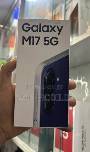 New Samsung Galaxy M17 5G 128 GB Blue