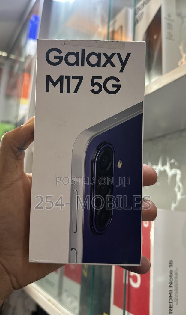New Samsung Galaxy M17 5G 128 GB Blue