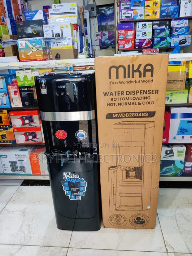 Mika Bottom Load Water Dispenser Compressor Cooling 3 Taps