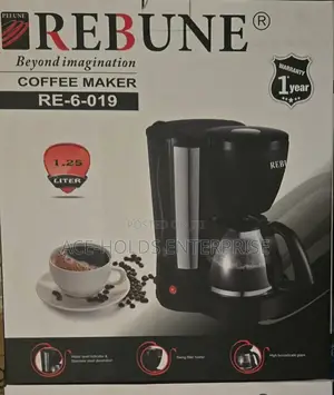 1.25 Litres Capacity - Rebune Coffee Maker