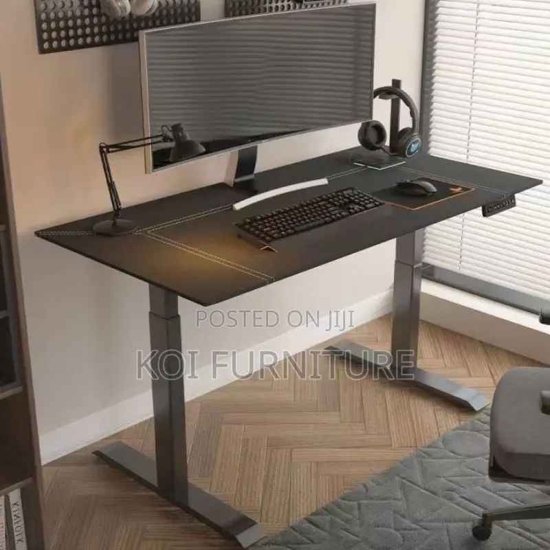 Office Desk; 1.8m Electric Adjustable Home Office Computer Desk