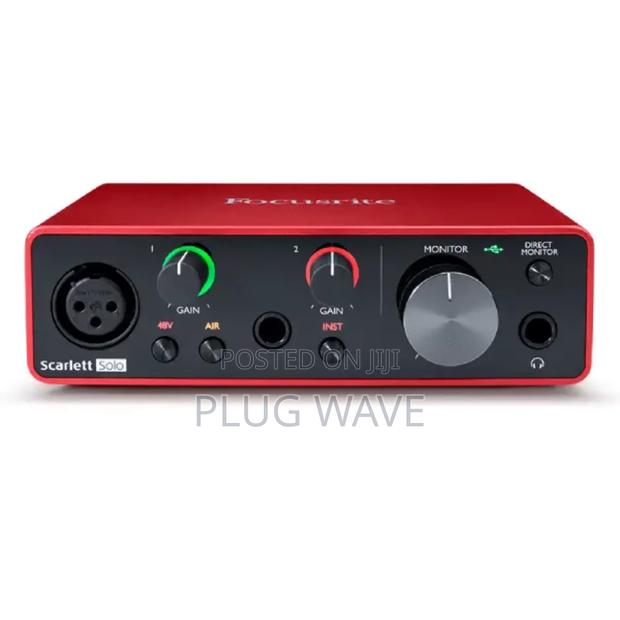 4th Gen Focusrite Scarlett Solo Soundcard