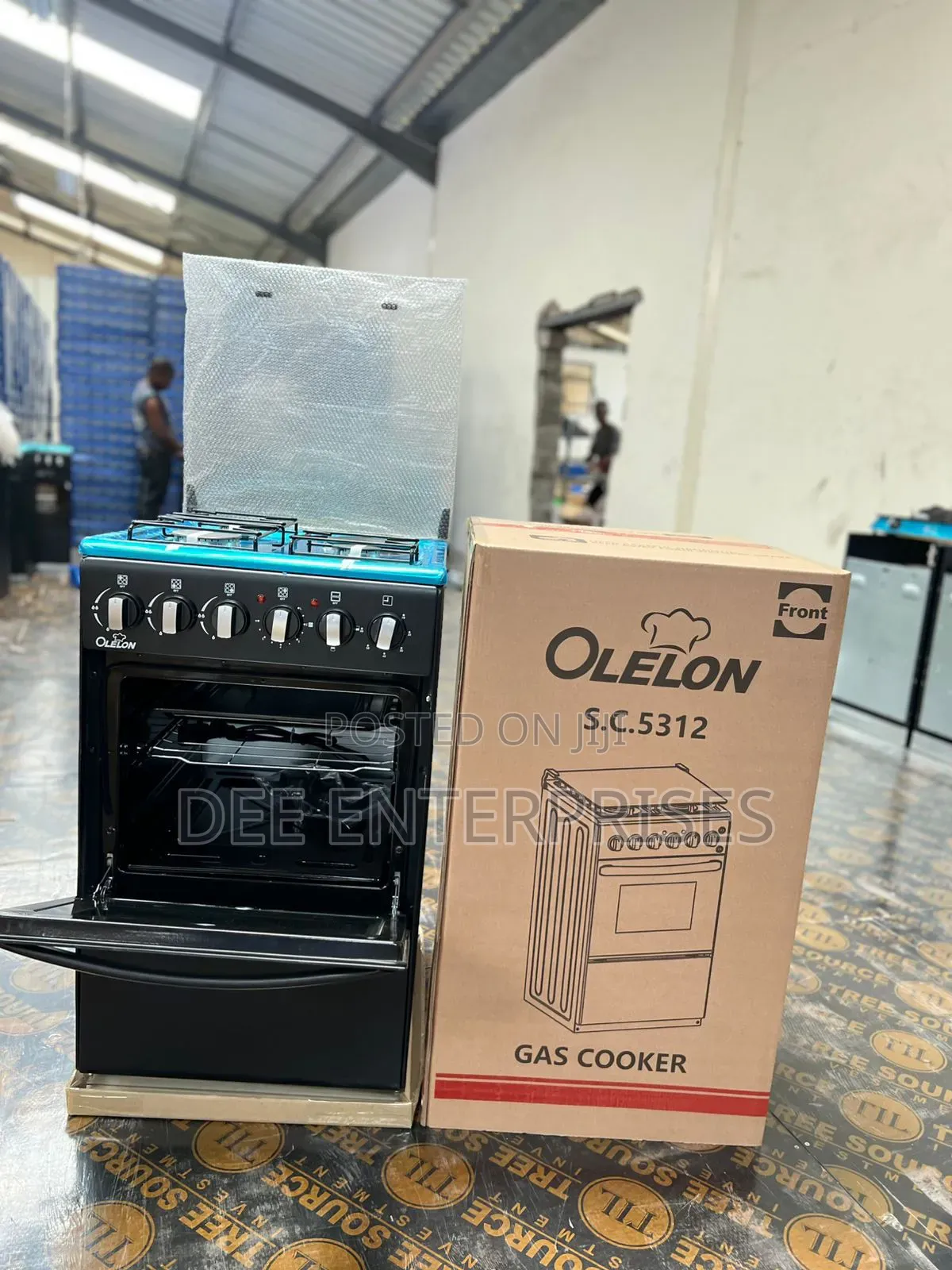 50*55 Olelon 3+1 Standing Cooker