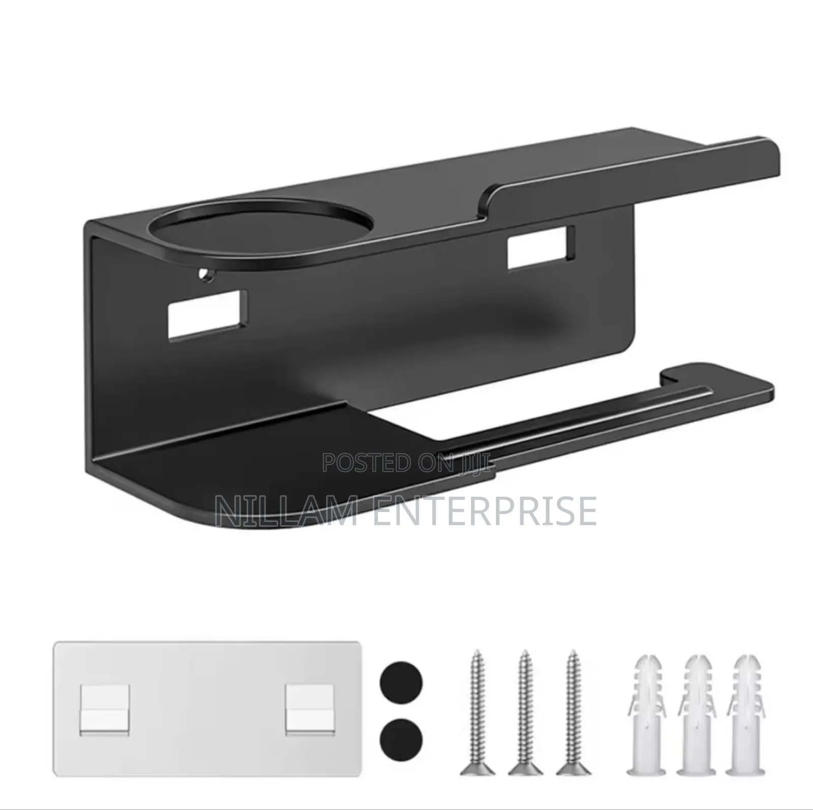 Wall-mounted Toilet Paper Holder With Shelf*