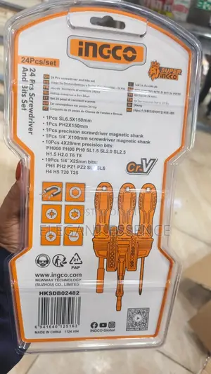 24pcs Screwdriver and Bits Set