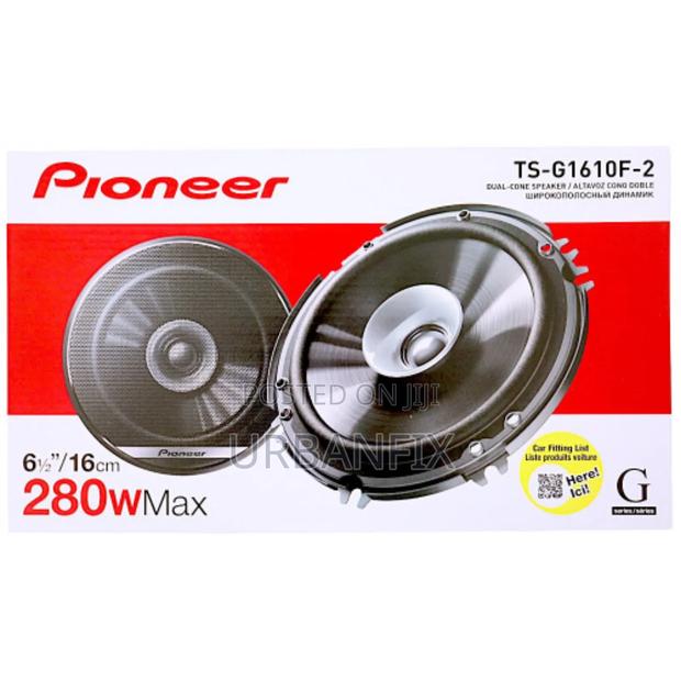 Pioneer 280watts 6.5 Inches Car Door Speakers- A Pair