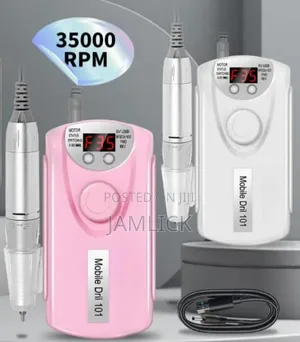 Professional Rechargeable Electric Nail Drill - Dv