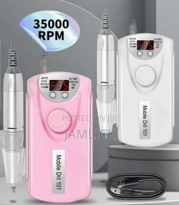 Professional Rechargeable Electric Nail Drill - Dv - main view