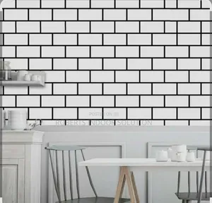 White Trellis Wallpaper