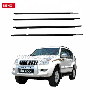 Landcruiser Prado J120 2003-2009 Door Rubber Black Weather Strips