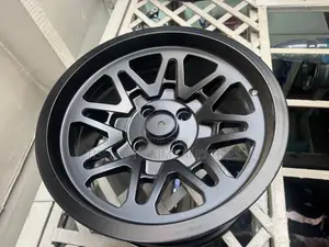 Multi Black 14 Inch Offset Rims Set