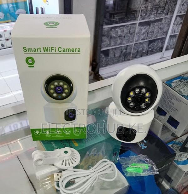 Wireless Baby Monitor Nanny Home Wifi V380pro Dual Camera PTZ