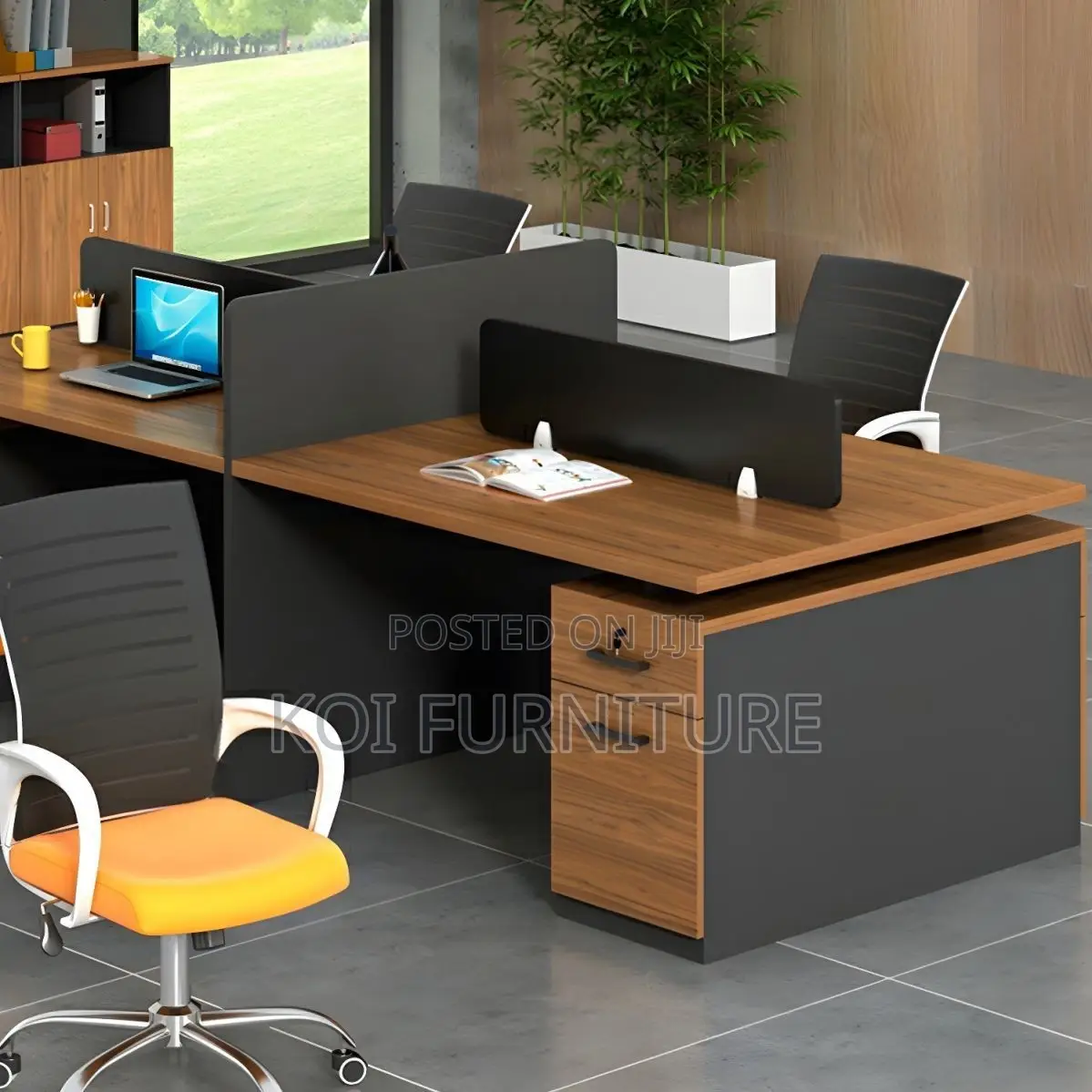 Office Desk; 140cm Executive Natural Wooden Study Des
