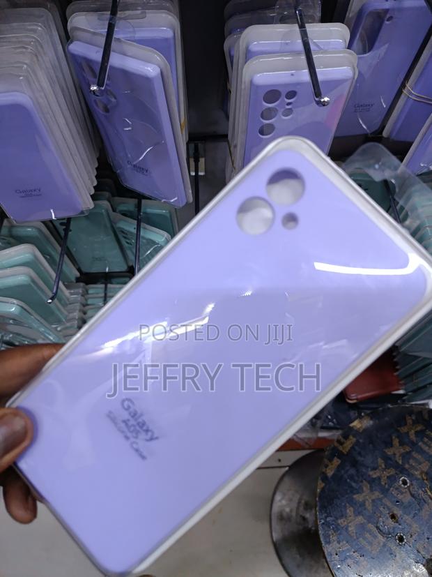 Nimfa Samsung Galaxy A05 Liquid Silicone Case With Fiber Lining - main view