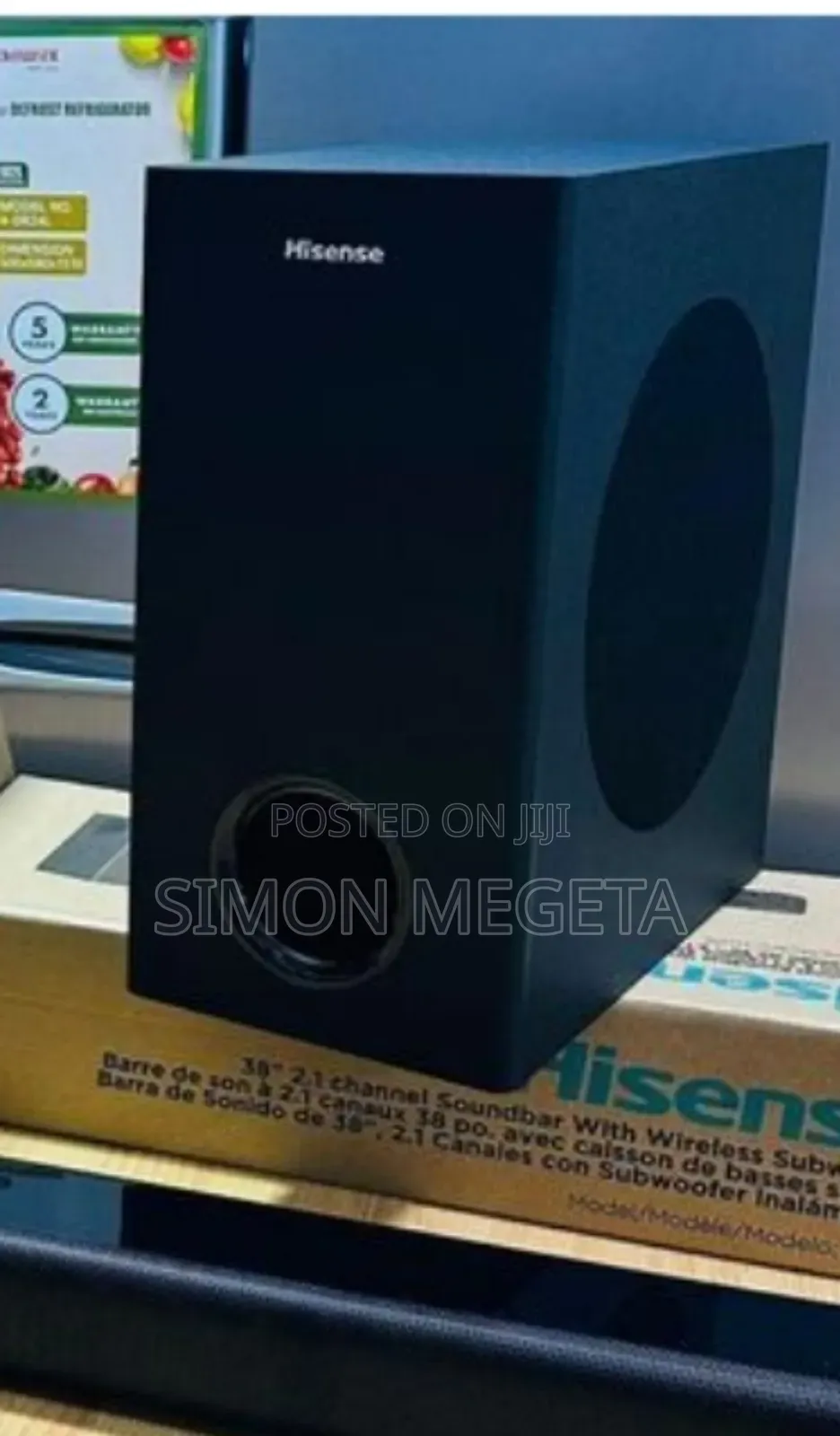 Hisense 2.1 Channel Hs218 Soundbar – 200 Watts Audio Power.