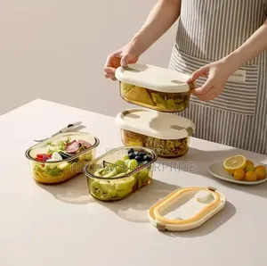 High Borosilicate Glass Food Containers*