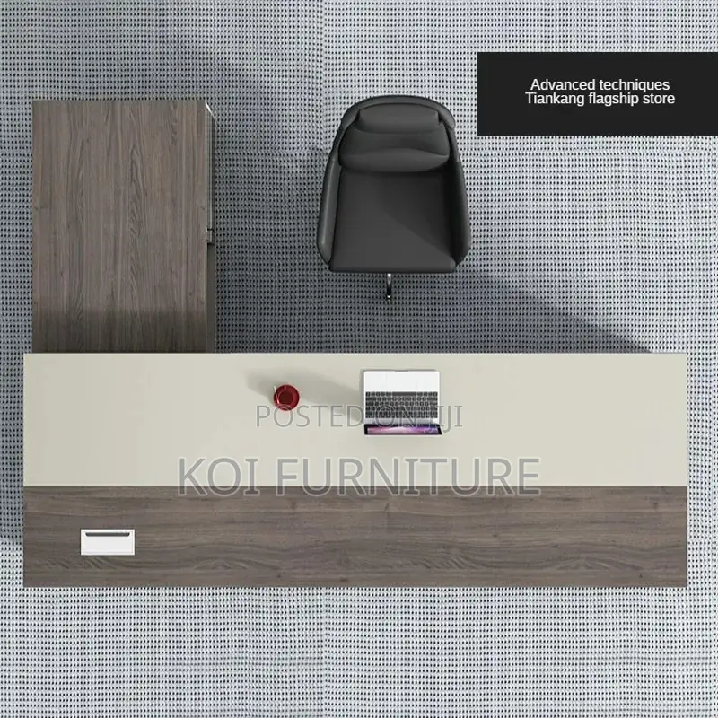 Office Desk; 1.8 Meters Executive Multitasking Desk