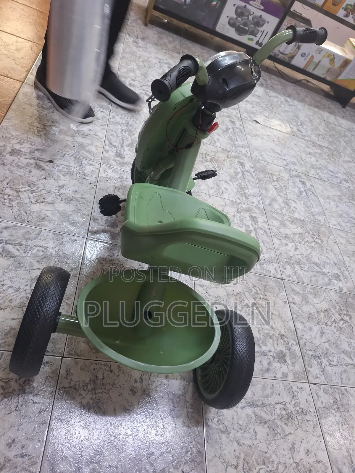 Green Toy Tricycle