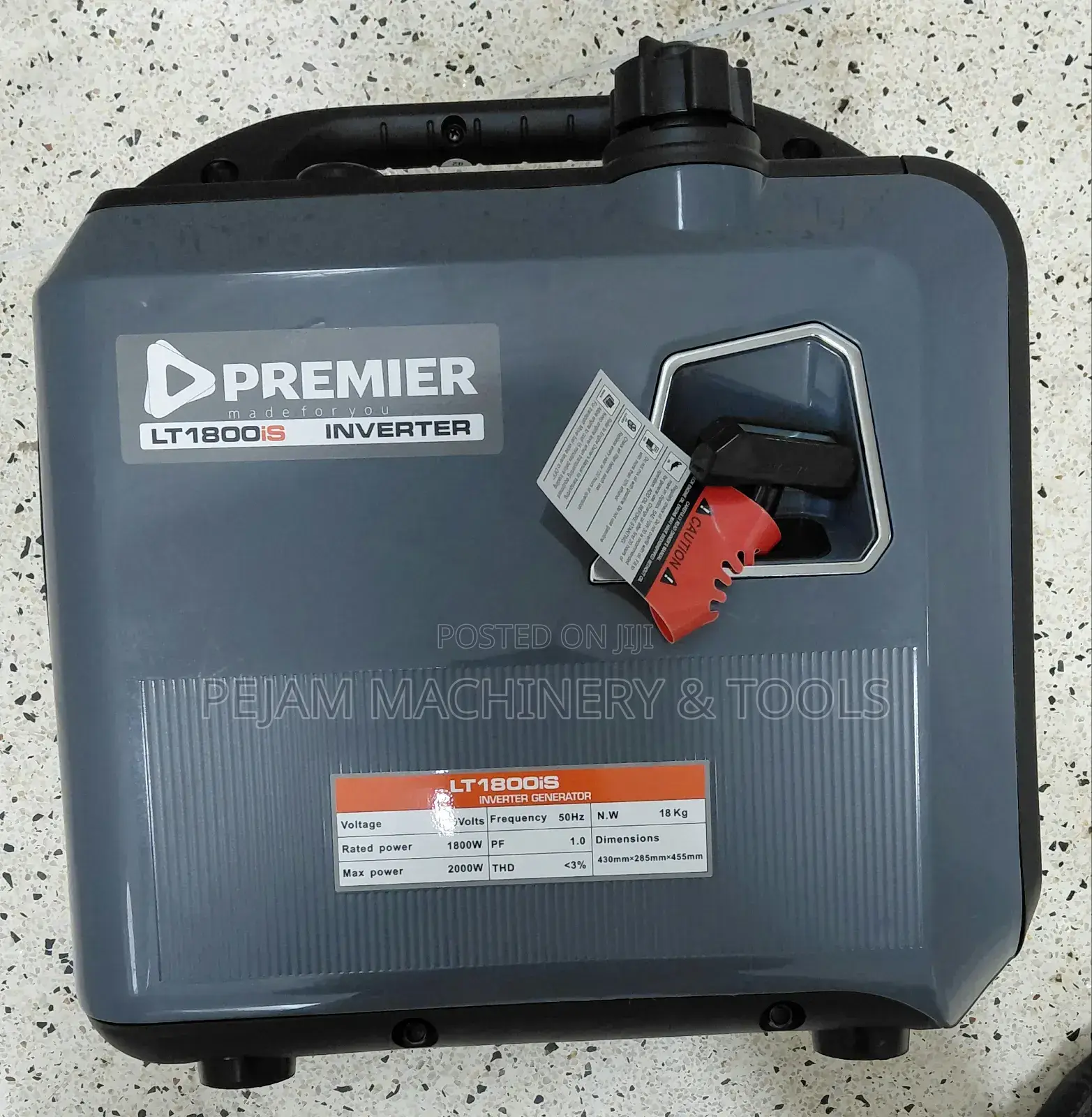Lt1800is 1.8kw 2.5kva Premier Silent Inverter Generator Portable