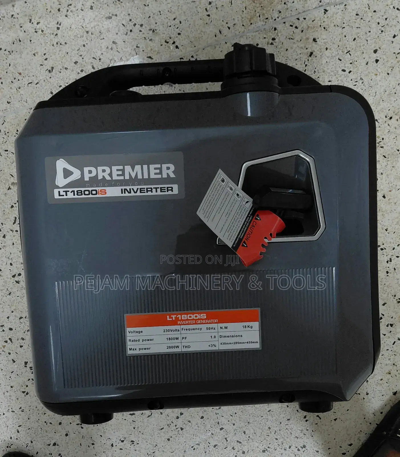 Lt1800is 1.8kw 2.5kva Premier Silent Inverter Generator Portable