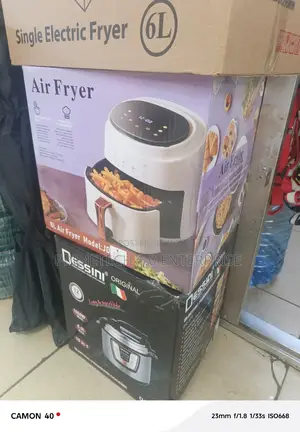 Nunix Black 8litres Air Fryer